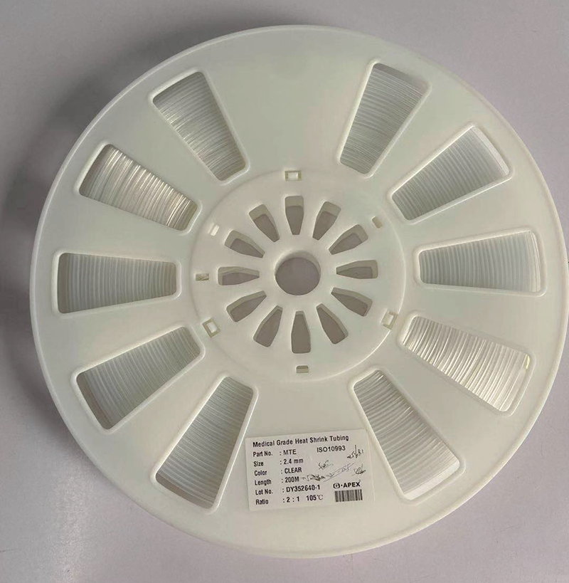 新品推介，醫(yī)療熱縮管，MTP醫(yī)療級(jí)PTFE熱縮套管產(chǎn)品介紹